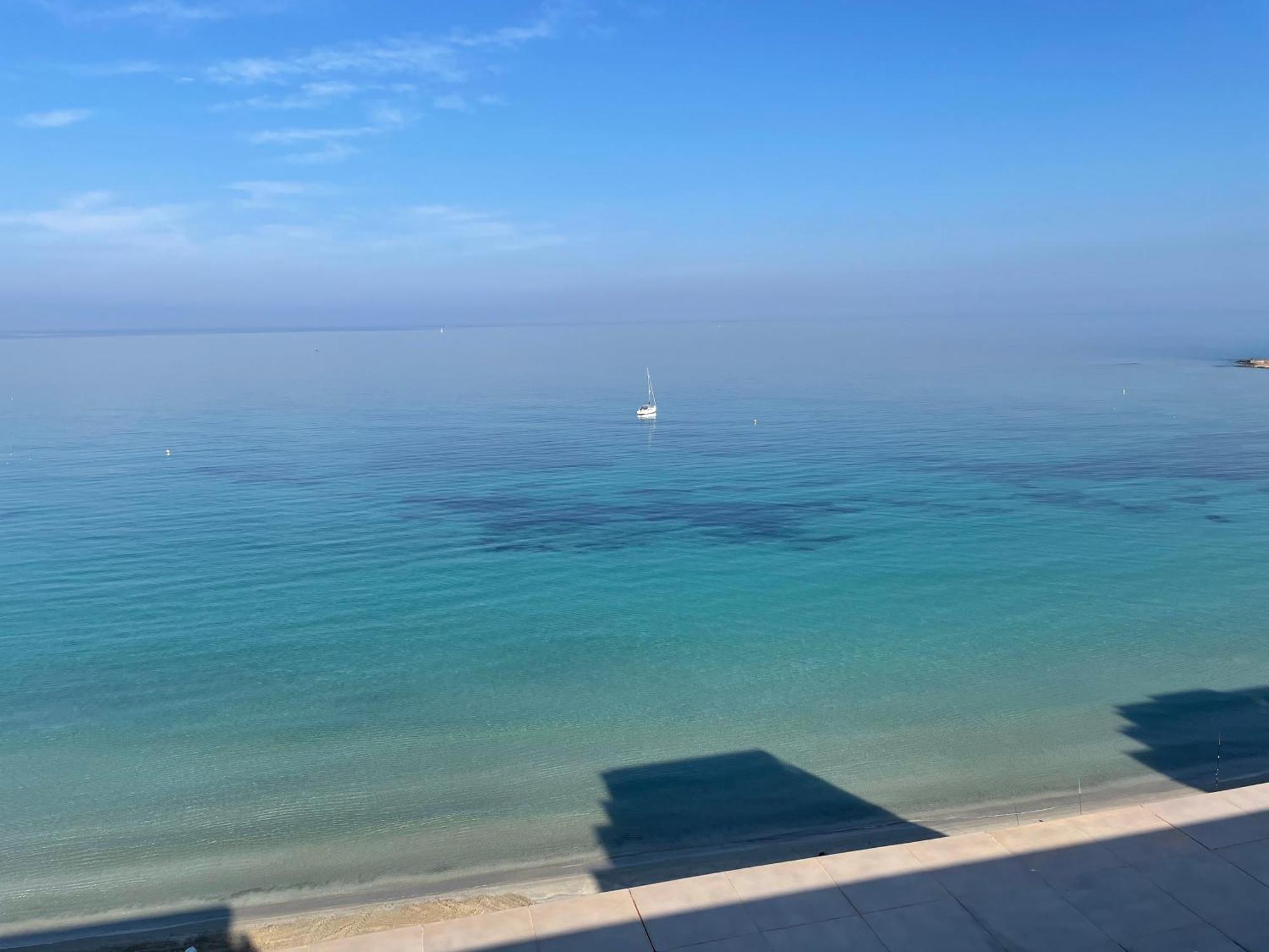 Ferienwohnung Apartamento En Primera Linea Con Vistas A La Playa Ensenada Del Esparto Del Residencial Vina Del Mar La Manga del Mar Menor Exterior foto