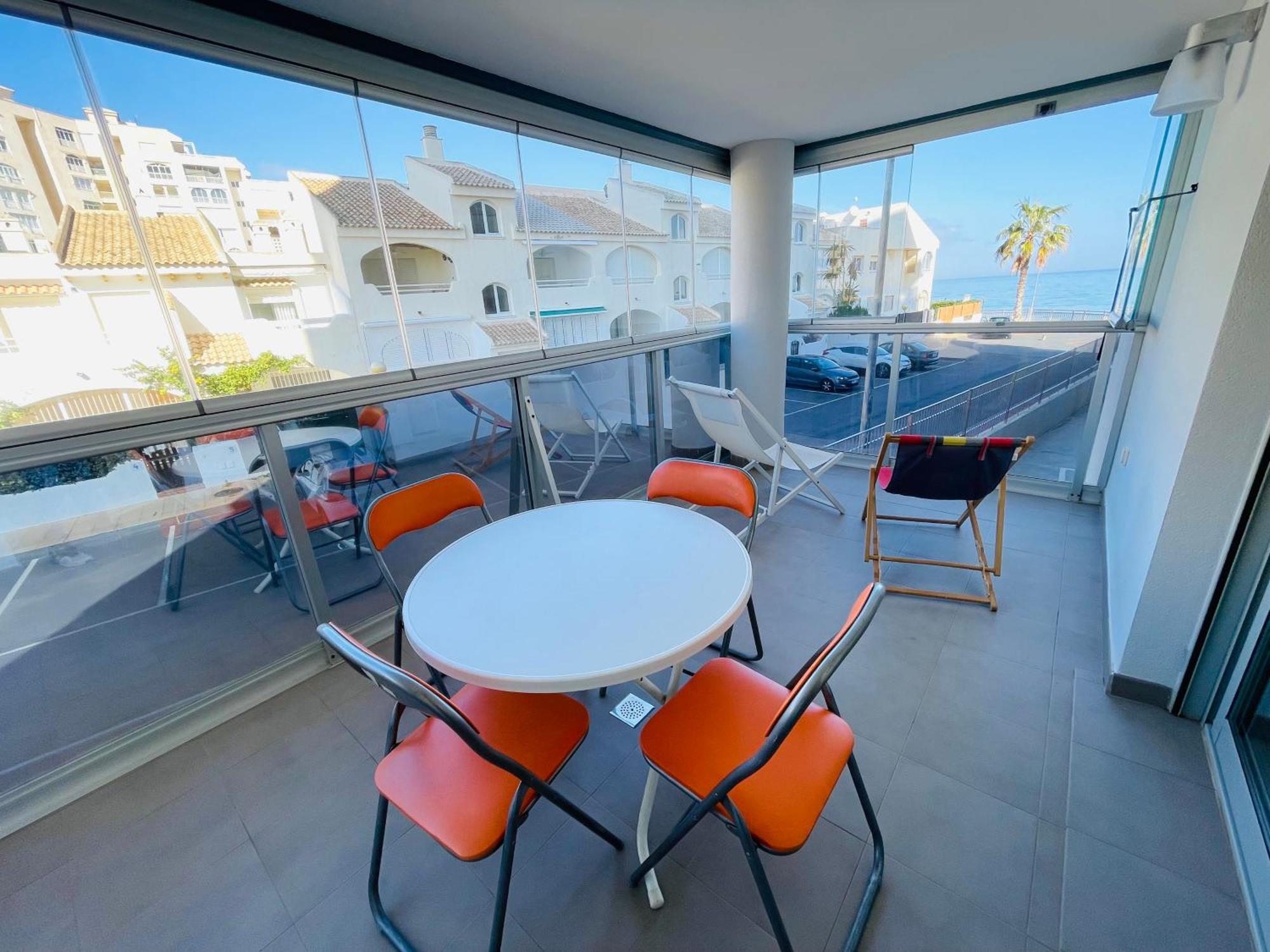 Ferienwohnung Apartamento En Primera Linea Con Vistas A La Playa Ensenada Del Esparto Del Residencial Vina Del Mar La Manga del Mar Menor Exterior foto